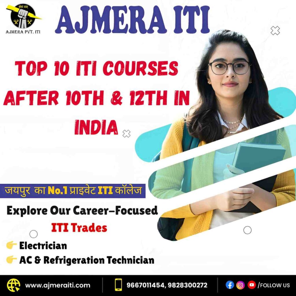 Top 10 ITI Courses After 10th & 12th in India 2025